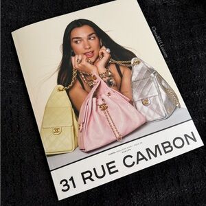 Auth Chanel 31 Rue Cambon Magazine 2025 / Issue 29 Dua Lipa Jennie